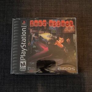 Fear Effect Sony Playstation PS1 Game‎ 4 Discs